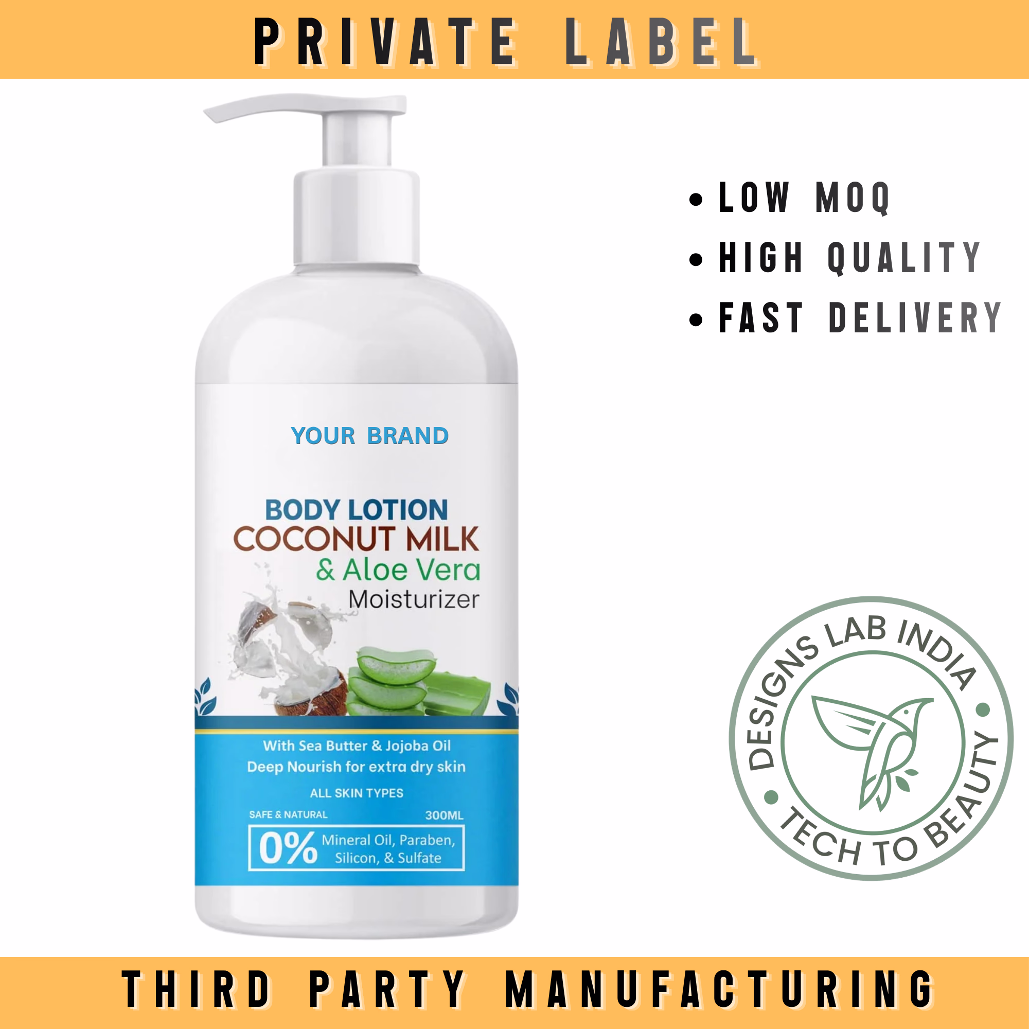 Coconut Milk Body Lotion